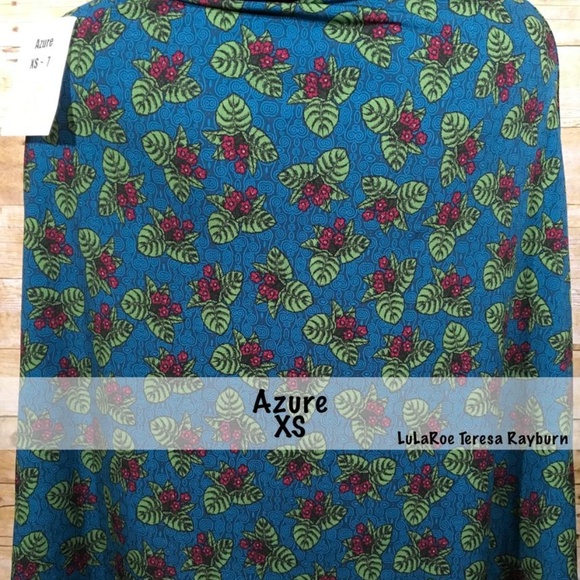 LuLaRoe Dresses & Skirts - Lularoe Azure Skirt Size XS - NWT